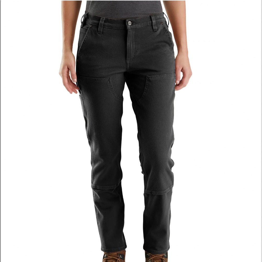 Carhartt Rugged Flex Relaxed Fit Twill Double Front Work Pant Sz 6